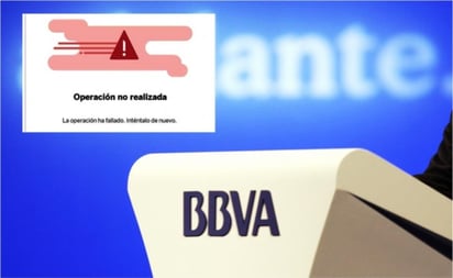 La aplicación móvil de BBVA presentó fallas, de acuerdo a usuarios de redes sociales. (ESPECIAL)