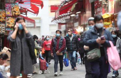 La protesta, protagonizada por médicos y enfermeras refleja los temores de la ciudad. (AP) 