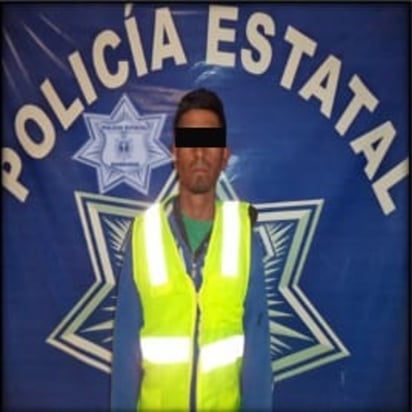 El hombre fue detenido por elementos de la Policía Estatal y puesto a disposición de la autoridad competente. (EL SIGLO DE TORREÓN)