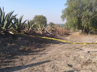 Al sitio llegaron elementos de Seguridad Pública de los dos municipios, así como de la Secretaría de Seguridad del Estado de México, quienes observaron que las dos bolsas estaban muy cerca la una de la otra. (ARCHIVO)