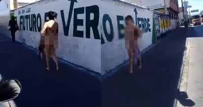 Un video captado por un testigo fue difundido a través de la cuenta Acontecer San Luis en Twitter. 