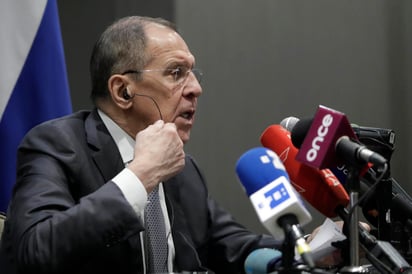 El canciller ruso, Serguéi Lavrov, acusó a Estados Unidos y a algunos de sus aliados de intentar mantener el dominio del mundo mediante métodos basados en la fuerza militar y presión económica. (ARCHIVO) 