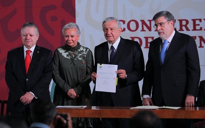 Esta reforma al Poder Judicial, según se dijo, será presentada formalmente esta mañana en el edificio de la Suprema Corte de Justicia, indicó el ministro presidente. (NOTIMEX)