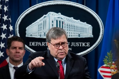 El fiscal general de Estados Unidos, William Barr, aseguró que las críticas de Donald Trump le están haciendo 'imposible' hacer su trabajo. (EFE) 