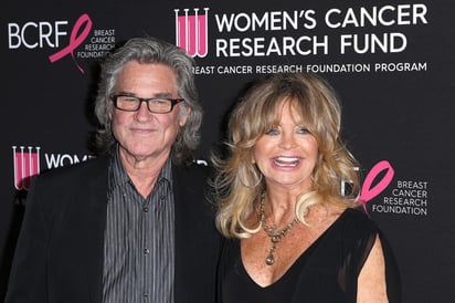 Sin boda. Goldie Hawn y Kurt Russell llevan ya 37 años de novios, porque nunca se casaron, procrearon un hijo en común Wyatt Russell. (ARCHIVO)