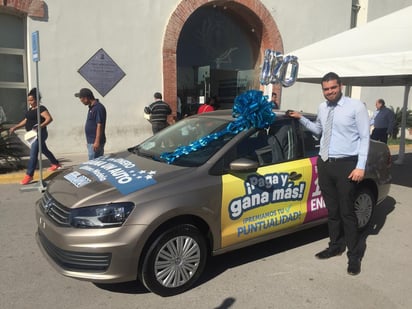 Este martes, el premio fue entregado al ganador, Alonso Soriano Cossío, originario de la ciudad de Torreón. (EL SIGLO DE TORREÓN)