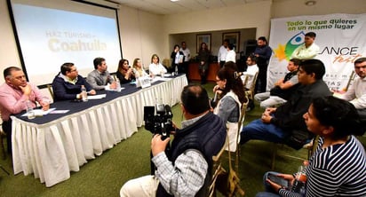 Anunciaron en la ciudad de Saltillo la primera parte de la cartelera de eventos que se realizarán en el municipio de Torreón. (CORTESÍA)