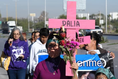 Ariadne Lamont señala que el fenómeno del feminicidio es resultado de la impunidad. (EL SIGLO DE TORREÓN)