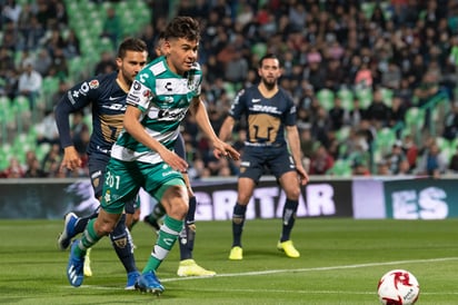 Édgar Games es uno de los canteranos santistas que fueron convocados por la Selección Mexicana Sub-20. (JORGE MARTÍNEZ)