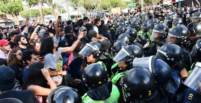 La UNAM indicó que hubo actos de extrema violencia. (CORTESÍA)