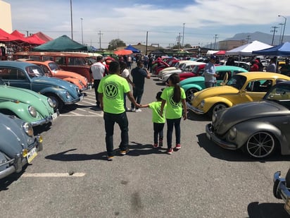 Estuvieron en exhibición en el estacionamiento del Teatro de la Ciudad. (EL SIGLO COAHUILA)