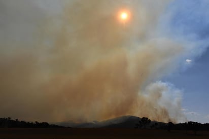 El calentamiento global, las frecuentes sequías y una vegetación seca propensa a arder pone a Australia en primera línea de sufrir incendios catastróficos, como los de este año, y contra los cuales científicos desarrollan un pequeño satélite para tratar de predecir los fuegos. (ARCHIVO) 
