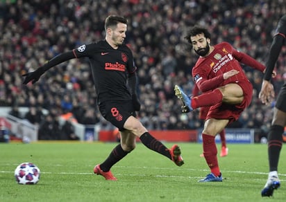 Sin Héctor Herrera en el campo, Atlético de Madrid eliminó al actual campeón de la Champions League, Liverpool. (EFE)