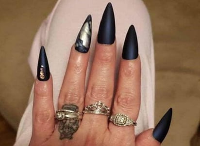 Un manicure que no convenció a todos. (INTERNET)