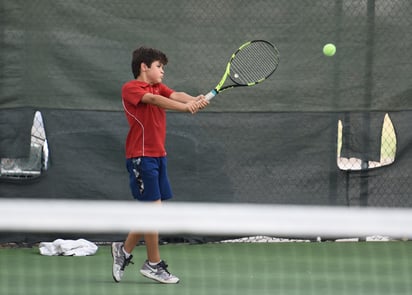 Buen nivel se exhibió en el Torneo Seccional de tenis La Laguna 2020, que se llevó a cabo en el Campestre Torreón y Montebello. (JESÚS GALINDO)