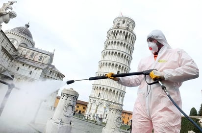 El número de casos positivos actualmente en Italia, el segundo país del mundo después de China, es de 26,062 personas. (EFE)