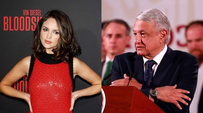 Eiza González expresó su inconformidad ante la invitación que hizo, hace unos días, el presidente Andrés Manuel López Obrador, de seguir saliendo a los restaurantes, a pesar de la recomendación de autoridades sanitarias, de quedarse en casa por la pandemia del coronavirus. (ARCHIVO)