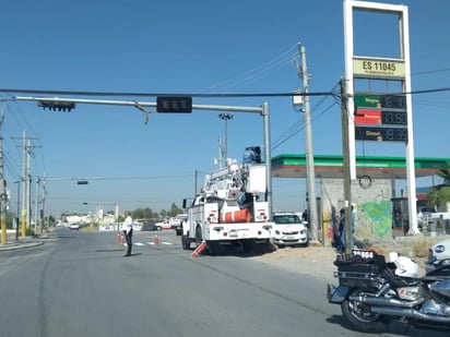 Las autoridades llaman a los conductores a que tomen las precauciones correspondientes, principalmente el circular con precaución y a una velocidad moderada. (EL SIGLO DE TORREÓN)