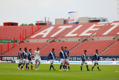 La escuadra poblana anunció que los exámenes realizados a su plantilla arrojaron resultados negativos ante posibles contagios. (ARCHIVO) 