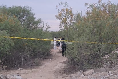 Localizan cuerpo semienterrado en el Parque Industrial Ferropuertos, en Torreón. (EL SIGLO DE TORREÓN)