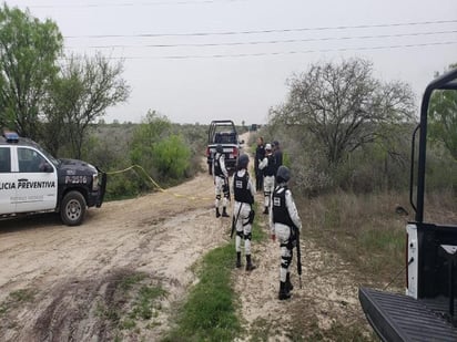 El cuerpo sin vida localizado el pasado lunes en una brecha en las inmediaciones del ejido Piedras Negras. (EL SIGLO COAHUILA)