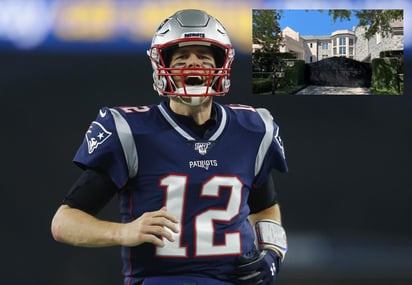 La nueva casa de Brady es de 2 mil 868 pies cuadrados, con siete habitaciones, nueve baños, una alberca, estacionamiento para tres automóviles y un embarcadero, según el 'New York Times'. (ARCHIVO)