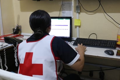 Muy tranquilas están las actividades para los socorristas de la Cruz Roja Delegación Torreón.