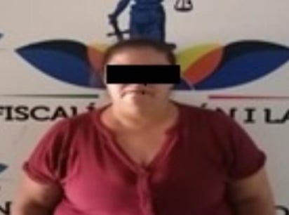 La mujer detenida quedó a disposición del Ministerio Público de Robos. (EL SIGLO DE TORREÓN)