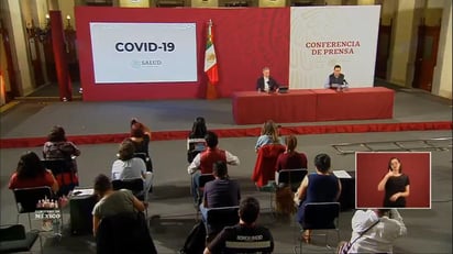 Las autoridades federales de Salud ofrecieron la conferencia de prensa diaria para informar a la población sobre la pandemia de la enfermedad COVID-19, causada por el coronavirus SARS-CoV-2, en México. (ESPECIAL)