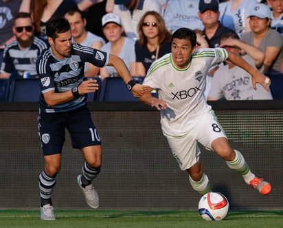 El exmediocampista terminó su carrera como profesional vistiendo los colores del Seattle Sounders.