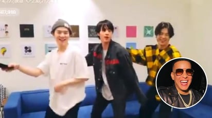 La banda de K-pop, BTS, sorprendió a sus fans, bailando la coreografía de Con calma, tema del reguetonero Daddy Yankee, a quien le encantó el baile. (ESPECIAL)