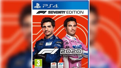 La F1 presumió este jueves el nuevo videojuego, que también contará con diversas cubiertas, con las otras figuras de la máxima categoría del automovilismo.  (ESPECIAL)