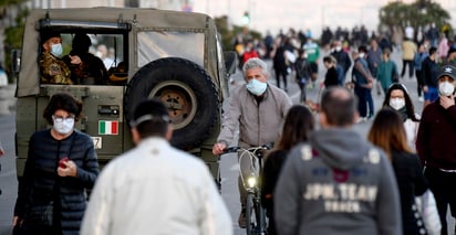 Desde que se detectó el primer caso autóctono del virus, en el norte de Italia, ya se han superado los 209,000 casos. (EFE) 