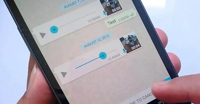 Porque en ocasiones un texto, una imagen o un sticker no son suficientes para expresar lo que queremos decir, las notas de voz son una alternativa en WhatsApp. Pero, si quieres estar seguro de que estás hablando claro y diciendo exactamente lo que quieres, te compartimos un truco para oír lo que grabaste antes de enviarlo. (ESPECIAL) 