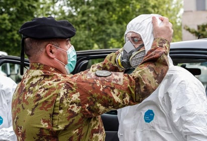 Italia ha registrado un repunte de los fallecidos con coronavirus, con 262 en las últimas 24 horas. (ARCHIVO) 