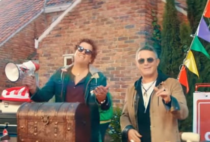 Unen estilos. Es la primera vez que Carlos Vives y Alejandro Sanz realizan una colaboración. (ESPECIAL)