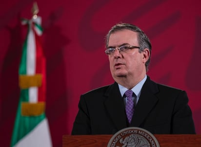 Ebrard subrayó que México contribuye en lo que serán los protocolos para los tratamientos.