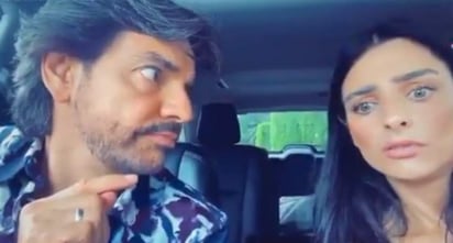 Aislinn Derbez provocó que su papá Eugenio Derbez le llamara la atención tras decir una “palabrota”. (ESPECIAL)  