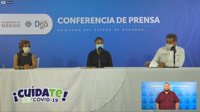 Las autoridades de Salud del estado de Durango presentaron como cada día la actualización sobre casos de COVID-19, enfermedad causada por el nuevo coronavirus SARS-CoV-2. (ESPECIAL)