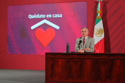 Las autoridades federales de Salud ofrecieron, como cada día, una conferencia de prensa para informar a la población sobre la pandemia de la enfermedad COVID-19, causada por el coronavirus SARS-CoV-2, en México. (NOTIMEX)