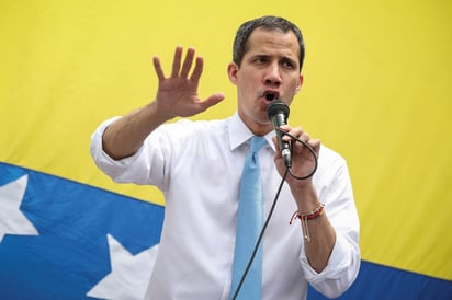 La Fiscalía venezolana pidió al Tribunal Supremo de Justicia (TJS) que determine si el partido Voluntad Popular (VP), que lidera Leopoldo López y en el que militó durante toda su carrera hasta enero pasado Juan Guaidó, es una 'organización criminal' y por tanto disolverlo. (ARCHIVO) 