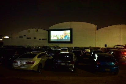 Una excelente respuesta se tuvo en el primer día de autocinema, el pasado jueves, en la ciudad de Torreón.