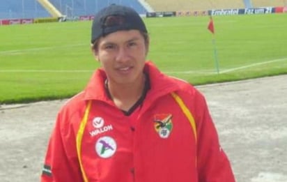 Franz Román Guzmán, de la segunda división boliviana, murió a causa del coronavirus. (ESPECIAL)