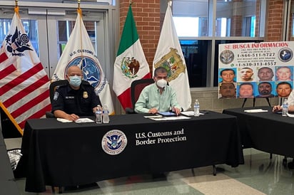 Autoridades de los Estados de Texas en Estados Unidos y de Coahuila en México, acordaron implementar un programa denominado “Se Busca”, a través del cual colaborarán para lograr la detención de personas que cuentan con alguna orden de aprehensión por delitos graves a ambos lados del río Bravo. (RENÉ ARELLANO)