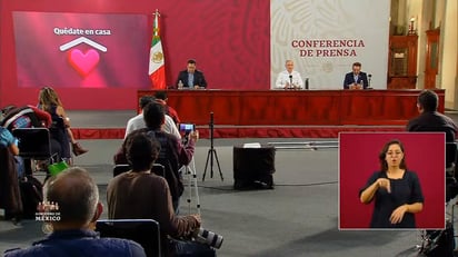 Las autoridades federales de Salud ofrecieron, como cada día, una conferencia de prensa para informar a la población sobre la pandemia de la enfermedad COVID-19, causada por el coronavirus SARS-CoV-2, en México. (ESPECIAL)