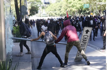 Los manifestantes lograron que el Gobierno de la CDMX enviara a los antimotines.
