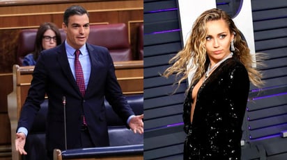 Pedro Sánchez, aseguró este sábado a la cantante estadounidense Miley Cyrus que España tiene un 'compromiso fuerte' en la protección de los más vulnerables contra el coronavirus. (ARCHIVO)