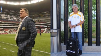 Miguel Herrera ha renovado con el América por cuatro años... Mientras en Monterrey, el reinado de Ricardo Ferretti en los Tigres se tambalea. (ESPECIAL)