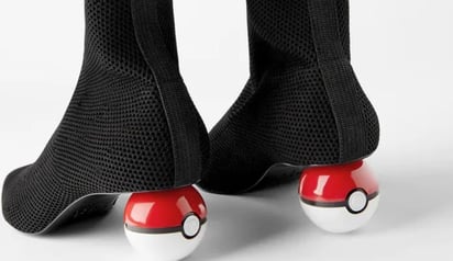 EL calzado posee 'Pokébolas' como tacones (ESPECIAL) 