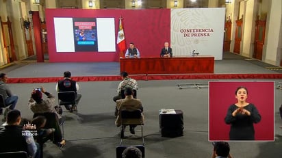 Las autoridades federales de Salud ofrecieron, como cada día, una conferencia de prensa para informar a la población sobre la pandemia de la enfermedad COVID-19, causada por el coronavirus SARS-CoV-2, en México. (ESPECIAL)